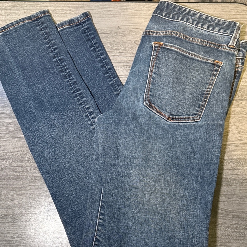 Banana Republic Classic Blue Denim Skinny Jeans